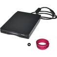 thumbnail image 1 of West Port Black 3.5" USB External Floppy Disk Drive Portable 1.44 MB FDD for PC Windows 98/ME/2000/XP/Vista/Windows, 1 of 5
