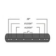 thumbnail image 2 of Lumi Wheelchair Armrest Pads - Premium Black Memory Foam Cushions Universal Fit for Drive/Invacare/Medline Wheelchair Parts, 2 of 5