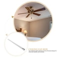 thumbnail image 3 of Raindrops 2Pcs Ceiling Fan Parts Down Rod Iron for Homeowners and DIY, 3 of 8