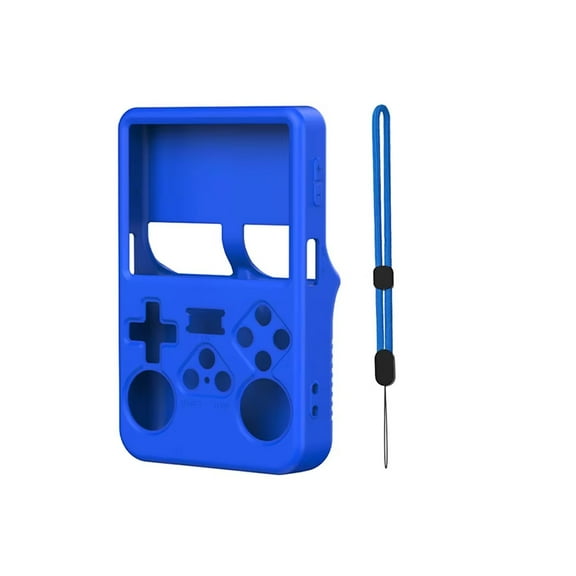 Soft Silicone Protective Case for ANBERNIC R36S Storage Bag with Lanyard Anti-Scratch Shockproof Protective Sleeve Shell Ergonomic Game Accessories