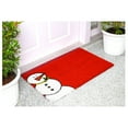 thumbnail image 5 of Calloway Mills Christmas Red Winter Snowman Doormat, 5 of 9