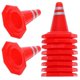 thumbnail image 1 of Plastic Toy Cones for Kids, Realistic Roadblock Simulation, Easy to Carry and Use, 1 of 4