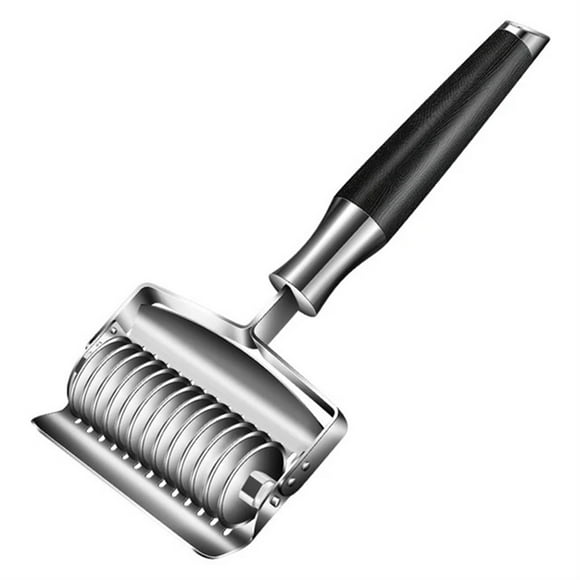 Manual Stainless Steel Noodle Garlic Cut Roller Cutter Dough Cutting Maker Helper Tool Dough Cutting Maker ,Easy to Use