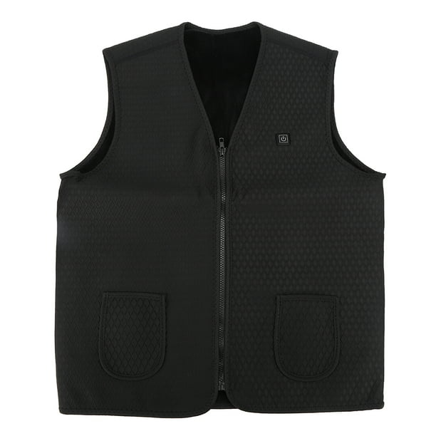 Gilet chauffant noir pour femme - La veste chauffante