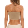 thumbnail image 3 of Uinagy Women's Seamless Bandeau Bra, 3 of 6
