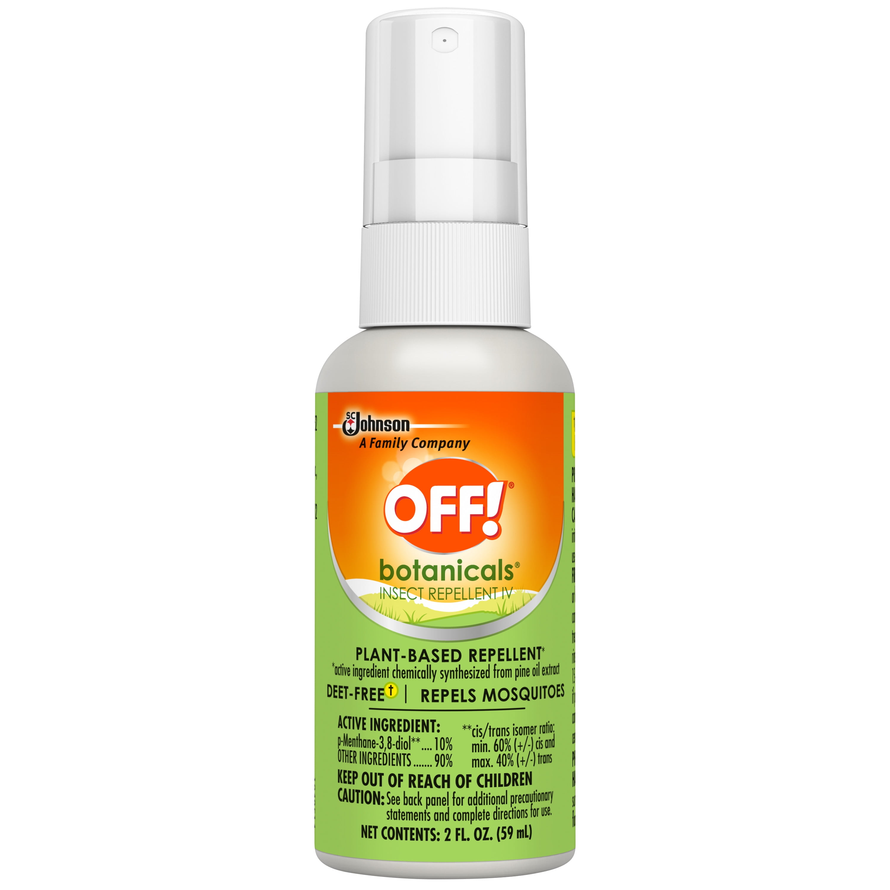 OFF! Botanicals Insect Repellent IV, 2 fl oz, Pack 6