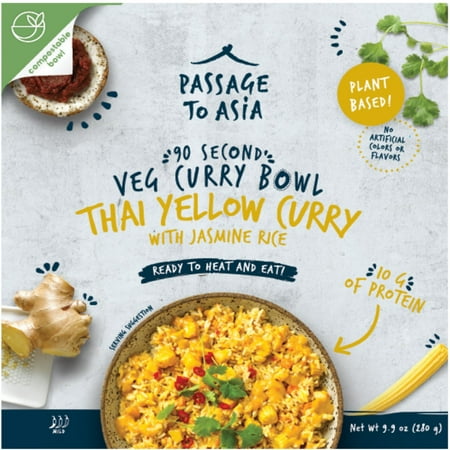 Passage to Asia Yellow Thai Bowl  9.87 oz. Shelf Stable