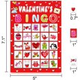 thumbnail image 3 of 32 Players Valentine's Day Bingo Game Cards Class Party Supplies Activity - -, 3 of 7
