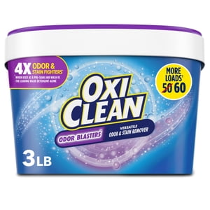OxiClean Odor Blasters Stain Remover Powder, 3 lb