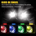 thumbnail image 3 of 3 Lados Faro Led H4 9003 Para Moto Alta Y Baj Angel Eye Csp, 3 of 8