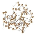thumbnail image 3 of Abbracc 400 Pièces Couleur Perles Tête Push Broches de Dessin de Bureau Or, 3 of 9