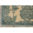 thumbnail image 4 of Nourison Graphic Illusions Teal Area Rug GIL03 3'6" x 5'6", 4 of 5