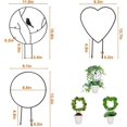 thumbnail image 3 of Soporte para macetas, soporte para plantas trepadoras, soporte creativo para flores, soporte para arreglos florales, soporte para flores trepadoras, soporte para jardinería, 3 of 5