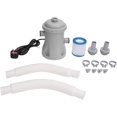 thumbnail image 5 of Aramox Swimming Pool Filter Pump 330GPH Pool Pump with 2 Filter Cartridges Multi Functional Circulation Filtration System for Above Ground Inflatable Pools (UK Plug), 5 of 5