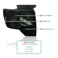 thumbnail image 3 of Spec-D Tuning Smoke Headlights Compatible with 2009-2014 Ford F150 F-150 Truck, L+R Pair Head Lights Lamps Assembly, 3 of 6