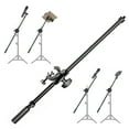 thumbnail image 3 of Support de Microphone Rotatif Trépied Microphone Suspendu Réglable Bras Ciseaux Support Clips de Câble 45Cm, 3 of 9