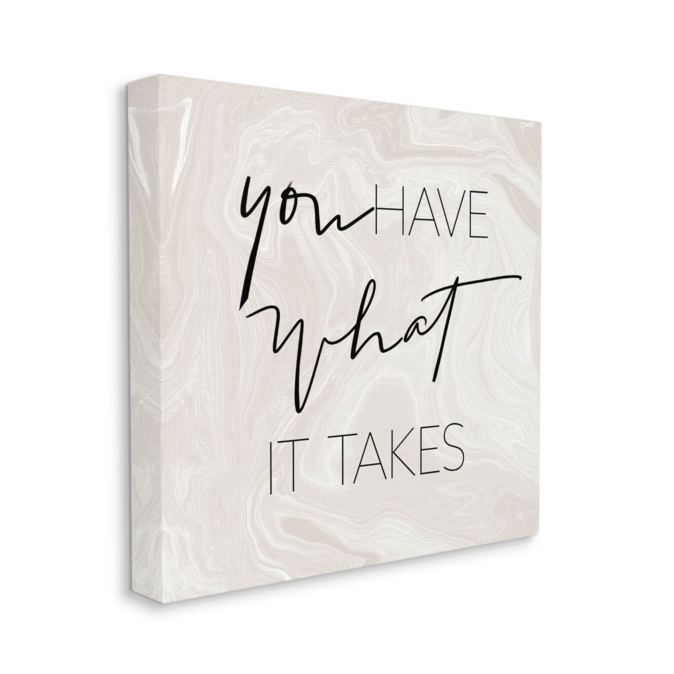 Stupell Industries What It Takes Motivational Phrase Graphic Art Gallery Wrapped Canvas Print Wall Art, Design by Sundance Group