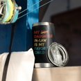 thumbnail image 4 of Gifts for Father/Mother In Law From Daughter In Law, Funny Father''s Day gifts Christmas Gift for Father/Mother In Law, 20 oz Dad/Mom Tumbler with lid and straw, 4 of 5