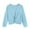Light Blue, variant on Sweatshirts for Kid Girls Pullover Casual Fashion Crew Neck Girls Fall and Winter Outfit Black Size 3