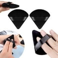 thumbnail image 2 of MKHSQHDG Today's Deals Triangular Powder Puff Makeup Dry Powder Loose Powder Setting Powder Puff Makeup Air Cushion Beauty Makeup Tools 2Pcs, 2 of 8