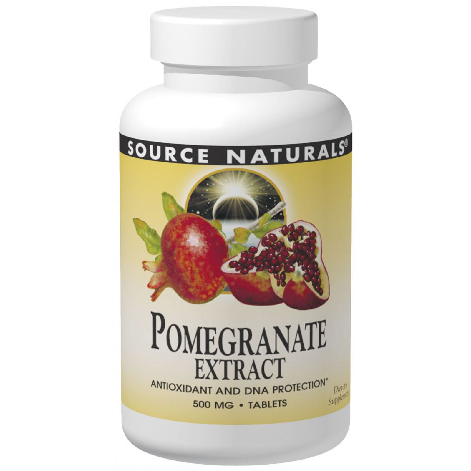 Source Naturals Pomegranate Extract, 500 mg, 120 Tablets