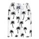 thumbnail image 4 of Ceisia Men's 2-in-1 Swim Trunks White with Black Palm Tree Print Quick-Dry Beach Shorts with Compression Liner Gifts, 4 of 6