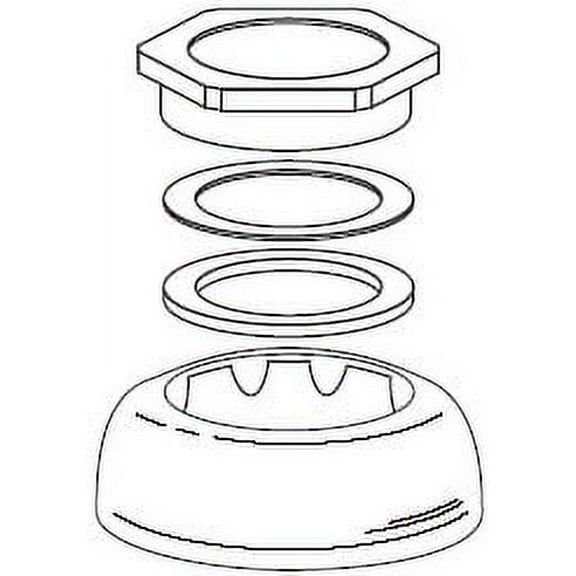 Sloan F-54-A - 03/4" Spud Coupling Kit (0306102)