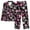 Multicolor#6, variant on Tnhcen Holiday Women’s Christmas Print Pajama Set Long Sleeve Button Front Pajamas Soft Elegant Sleepwear Pjs Homewear S-3XL