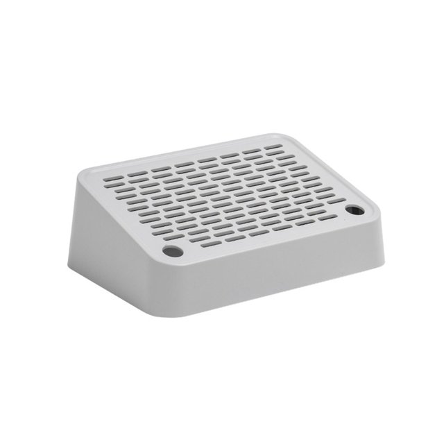 Transemion Foot Board for Cats Litter Box Flat Litter Tray Box Pan Cat Pet for Litter Litter Slope
