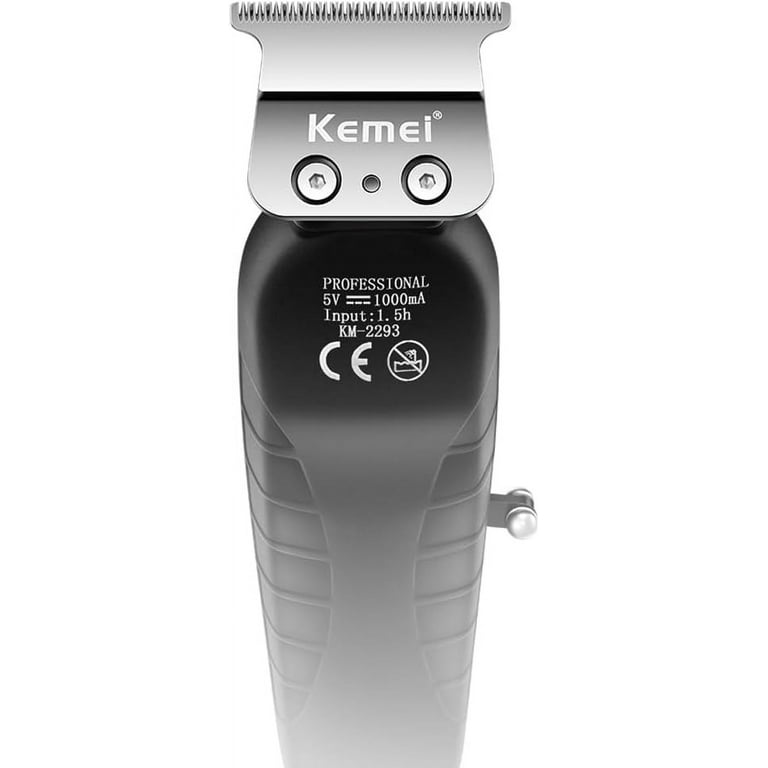 Kemei KM-2273 プロフェッショナル Tワイド ディテイラー KEMEI 2293 Professional Hair/Beard Trimmer for Men Zero Gapped