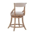 thumbnail image 4 of Pemberly Row Contemporary 26" Wood Big and Tall Counter Stool in Brown, 4 of 9