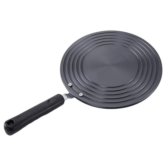 Difusor de Calor para Estufa de Gas de Vidrio, Bandeja de DescongelacióN de Aluminio, Placa de DescongelacióN RáPida para Congelar Carne, (9.4 Pulgadas)