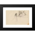 thumbnail image 2 of Jean-Louis Forain 14x11 Black Modern Framed Museum Art Print Titled - Christ at Emmaus (C. 1902), 2 of 5