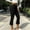 Black high waisted capri pants for women a1, variant on Women's Flare Leg Capri Pants High Waisted Stretch Casual Workout Yoga Active Lounge Trousers Summer Beach Travel Bottoms, White 2XL