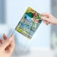 thumbnail image 4 of 100/50pcs Card Sleeves Clear Acid Free CPP HARD Photocard Holographic Protector Film Album Binder Photo Popcorn Card, 4 of 5