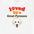 thumbnail image 4 of Inktastic Great Pyrenees Dog Gift Boys or Girls Baby Bodysuit, 4 of 5