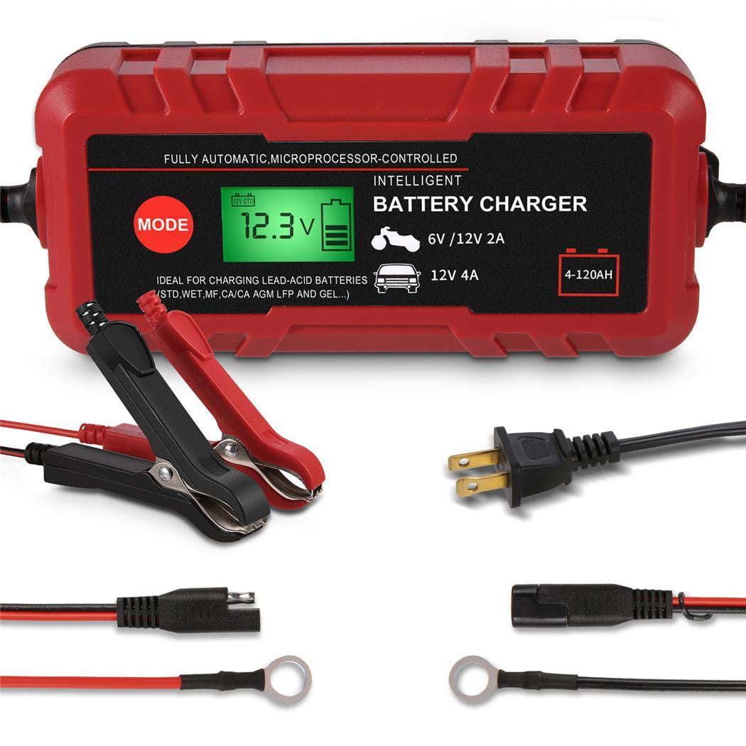70W Car Battery Chargers/Maintainer, 6V/12V Fully Automatic Battery