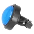 thumbnail image 4 of Crane Claw Game Button, 2 Foot Big Convex Button High Sensitivity LED Easy Installation   for Crane Machine Game Console Blue, 4 of 7