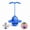 Blue, variant on Balance Jumping Ball with Handle – Beginner-Friendly Pogo Jumper for Adults, Indoor & Outdoor Exercise, Includes Ball Pump