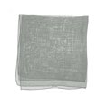 thumbnail image 3 of NYFASHION101 Women's Versatile Solid Sheer Chiffon Neckerchief Scarf - Silver, 3 of 3