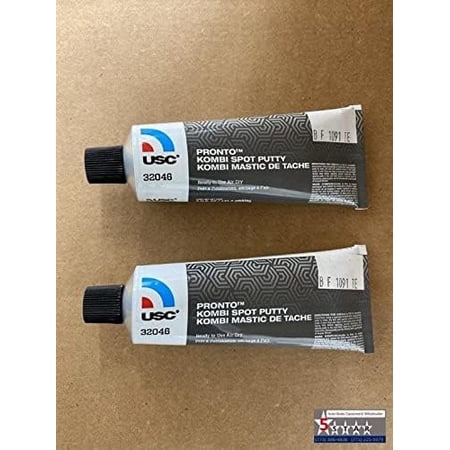 2 Tubes USC 32046 Pronto Kombi Spot Putty 5 OZ Tube Fill Pinholes & Scratches