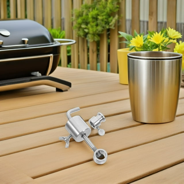 SEWCHICS 2Pcs Stainless Steel Counter Weight for Bbq Rotisserie Spit Rods and Roasting Rack Accessories