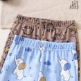 thumbnail image 3 of 2-Pack Baby Boys Jogger Pants Soft Stretch Cotton Solid Color Elastic Waist Casual Bottoms Black，Gray，Green,Navy,Cream.Size 6M-4Y, 3 of 7