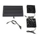 thumbnail image 1 of Kit de ventilador de Panel Solar de 10W, ventilador de escape doble con energía Solar resistente a la intemperie, montado en la pared para gallineros, invernaderos y cobertizos, 1 of 8