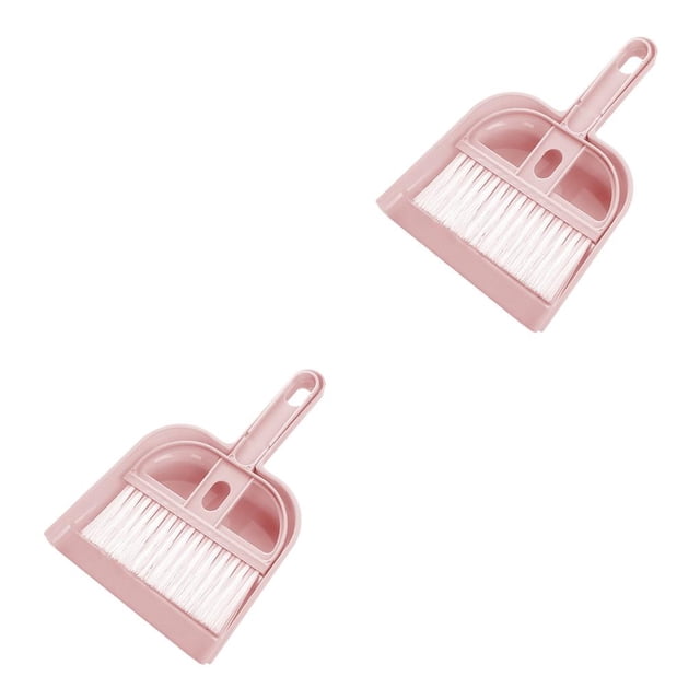 Cateissary Juego de recogedor de escoba, cepillo de limpieza de coche para barrer el hogar, cepillo de limpieza Manual reutilizable, Mini Type2 NO2