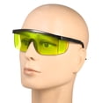 thumbnail image 3 of Safety Glasses 200-540nmnm Eye Protection Goggles Yellow, 3 of 7