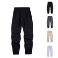 thumbnail image 4 of YanHoo Pantalon Cargo en Lin pour Hommes avec Cordon de Serrage et Multi-Poches, 4 of 4