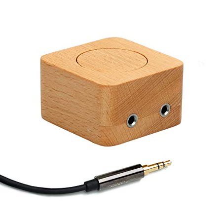 3.5 mm Audio Switch Box by 4minds | 2 Ports Stereo Manual Splitter
