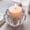 Clear, variant on Specollect 2 Pcs Crystal Glass Candle Holder, Petal-Shaped Romantic Ambiance, High Transparency Heat Resistant, for Home Dining Table Decor Centerpiece