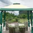 thumbnail image 4 of Costway 13'x13' Gazebo  Canopy  Shelter Awning Tent Patio Garden Green, 4 of 10